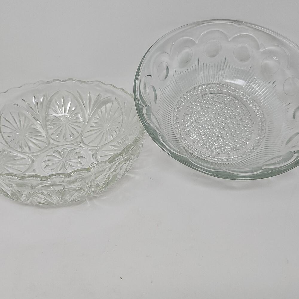 VINTAGE GLASS BOWLS